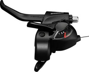 Shimano Schalt- und Bremshebel (für flachen Lenker) 3v  ST-EF41-L Ez Fire Plus 