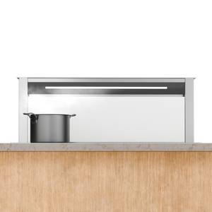 Klarstein Deckenhaube Royal Flush Eco 90 Serie CGCH3_Ro.FL.Eco-90WH Royal Flush Eco 90, Dunstabzugshaube Downdraft Abzughaube Abluft Umluft 