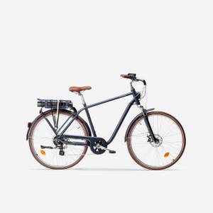 Elops E-Bike City Bike 28 Zoll  900E HF Herren dunkelblau 