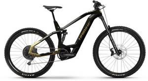 Haibike AllMtn CF 8 (29/27.5) Carbon black/goldfarben 2023 Elektro-Mountainbike