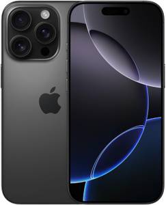 Apple iPhone 16 Pro (128GB) titan schwarz 