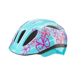 Ked Kinderhelm  MEGGY II TREND, Iceblue Flower Glossy 