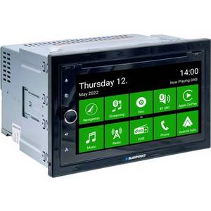  Blaupunkt Hannover 700 DAB NAV CAR Moniceiver DAB+ Tuner, Bluetooth®-Freisprecheinrichtung, Anschluss für Rückfahrkamera, Anschluss für Lenkradfernbedienung, 