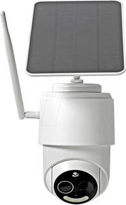 Nedis N WIFICBO50WT - Überwachungskamera, IP, WLAN, außen, inkl. Solarpanel 