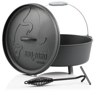 BBQ-Toro Dutch Oven Alpha (mit Füßen) DO6A Dutch Oven