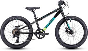 Cube Acid 200 Disc (2023) black´n´green Kinder-Mountainbike