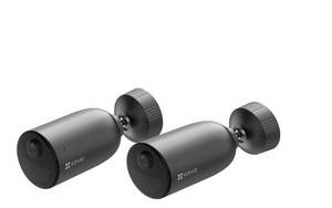 Ezviz EB3 2K - kabellose Smart-Home-Kamera mit Akkubetrieb, 2er-Set 