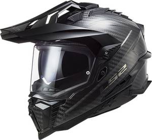 LS2 Helmets LS2 MX701 Explorer Carbon black Crosshelm