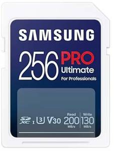 Samsung PRO Ultimate UHS-I V30 200MB/s SDXC 256GB SDXC Karte