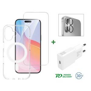 4smarts 3in1 Premium Starter Set für Apple iPhone 16 