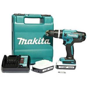 Makita HP488D002 2-Gang-Akku-Schlagbohrschrauber inkl. 2. Akku, inkl. Koffer 