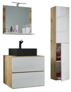 Vcm Waschtisch 4-tlg Waschtisch Badmöbel Lendas 60 cm L Schublade 