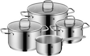 Wmf Topf-Set Inspiration, Cromargan Edelstahl Rostfrei 18/10, (Set, 7 tlg.), Induktion Topfset