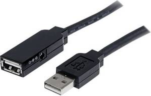 Startech 35m aktives USB 2.0 Verlängerungskabel - Stecker/Buchse (USB2AAEXT35M) USB Repeater
