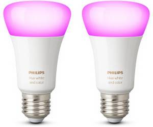Philips Hue White&Color Ambiance 6,5W E27 2er-Set
