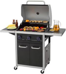 Tepro Gasgrill Seattle 3, BxTxH: 128x63x114 cm 