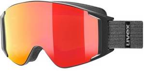 Uvex G.GL 3000 TO black mat/red Schneebrille