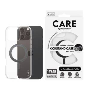 CARE by PanzerGlass Handyhülle »Kickstand Case für Apple iPhone 16 Pro Max«, Backcover, Schutzhülle, Handyschutzhülle, Case, Schutzcase, stoßfest 