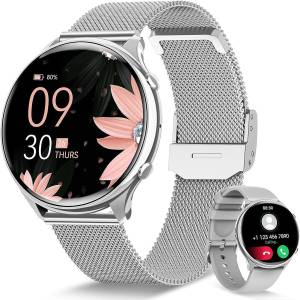 welikera Smartwatch, Bluetooth-Anruf Gesundheitserfassung Schrittzähler...