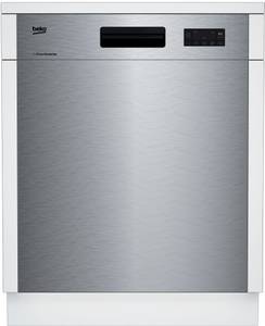 Beko Unterbaugeschirrspüler BDUN16440X, 14 Maßgedecke, ProSmart Inverter Motor 