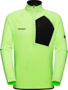 Mammut Sport Group Mammut Aenergy Light Ml Half Zip Pull Men (1014-05520) lime-black Troyer