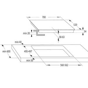 Gorenje Induktions-Kochfeld IS730BSC 