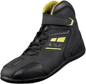 LS2 Helmets LS2 Garra Boots black/neon yellow Motorradschuhe