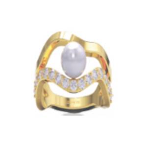 Sif Jakobs Jewellery Damenring SJ-R12363-PCZ-YG-50