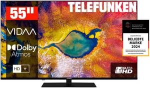 Telefunken D55U975M8CWI LED-Fernseher (139 cm/55 Zoll, 