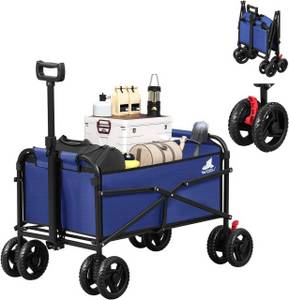 WOLTU Bollerwagen (1-tlg), faltbar, mit Bremsen 