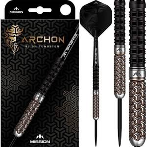 Mission Steeldarts Archon Black & Bronze 22g Dartpfeil