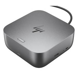 Hp Thunderbolt 4 G6 Docking 100W | 2x USB-C (10Gbit/s), 2x USB-A (5Gbit/s), 1x USB-A (10Gbit/s), 1x HDMI 2.1, 2x DP 1.4, RJ-45 (2,5 GbE) 