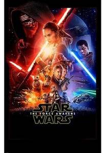 Komar home24 Fototapete StarWars EP7 MoviePoster 