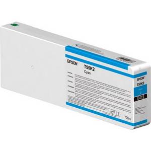 Epson C13T55K200 Druckerpatrone 700ml Cyan T55K200 UltraChrome HDX/HD 