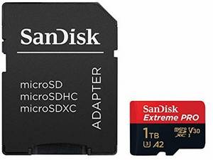 Sandisk Extreme Pro A2 microSDXC 1TB microSD Karte