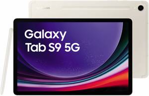 Samsung Galaxy Tab S9 (256GB) 5G Tablet beige 