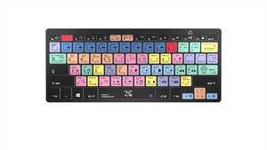 Logickeyboard Adobe Premiere Pro CC Mini Bluetooth Keyboard – Windows UK English Wireless Tastatur