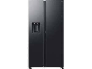  SAMSUNG RS80F65KDFEF RS80F Side-by-Side (635 l, D, 1780 mm hoch, Premium Black Steel) 
