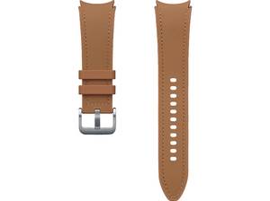  SAMSUNG Hybrid Eco-Leather Band (20 mm, M/L), Ersatzarmband, Samsung, Camel 