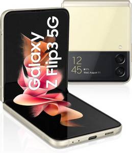 Samsung Galaxy Z Flip 3 128GB Phantom Cream Android Handy