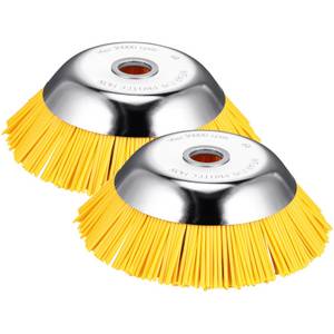BlingBin Reinigungsbürste Unkrautbürste für Freischneider Nylon, 