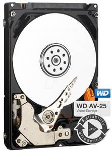 Western Digital WD10JUCT - 2,5'' HDD 1TB WD AV - Video 