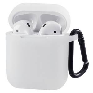 Hama 122063 AirPod Tasche Transparent-Weiß 