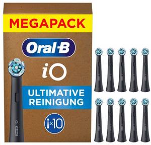 Oral-b iO Ultimative Reinigung Aufsteckbürsten schwarz (10 Stk.) Aufsteckbürste
