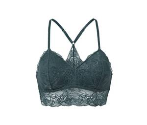 Tchibo - Spitzen-Bustier - Damen - Gr. 40 - petrol 
