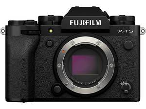  FUJIFILM X-T5 Gehäuse Spiegellose Systemkamera, 7,6 cm Display Touchscreen, WLAN 