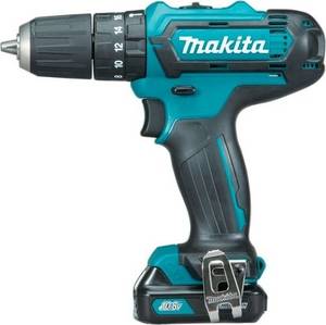 Makita HP331DSAX1 (2 x 2,0 Ah + Schnellladegerät + Zubehör-Set) im Koffer Akku-Schlagbohrschrauber