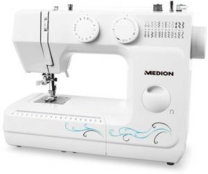 Medion ® Freiarm-Nähmaschine MD 18205, Knopfloch- und Einfädelautomatik