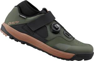 Shimano Enduro/Downhill-Fahrradschuhe GE900. olive 