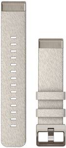 Garmin QuickFit 20 Silikonarmband Crème/Softgold (010-13279-08) Smartwatch-Armband